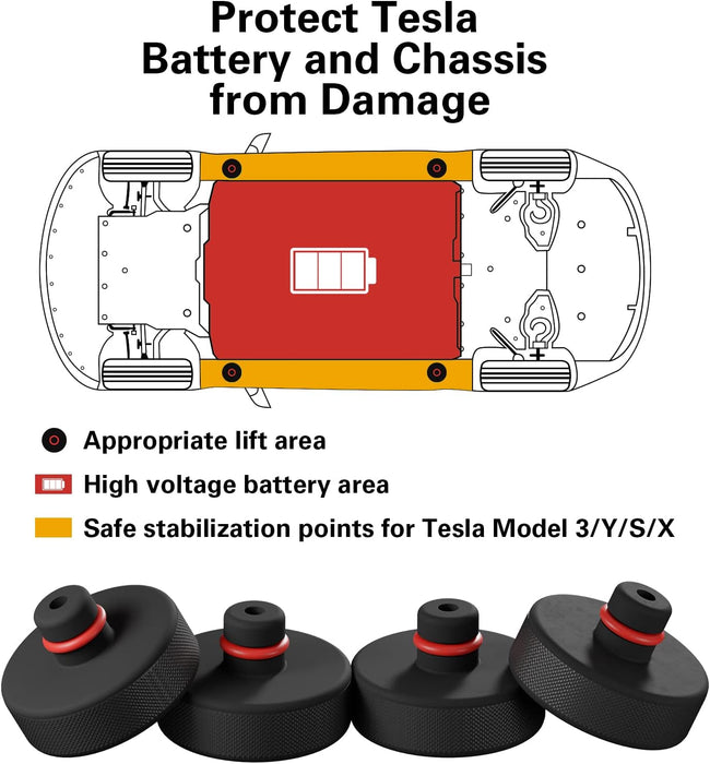 Lifting Jack Pads | Tesla Model S/3/X/Y