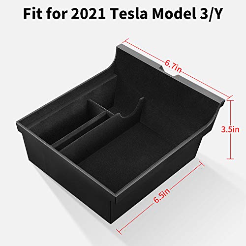 2021-2024 Center Console Organizer (Refresh) | Tesla Model 3 & Y