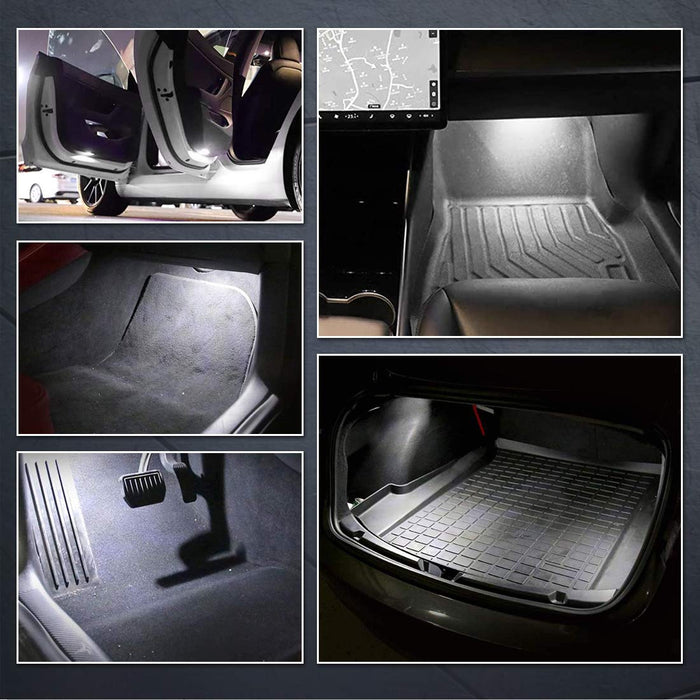 Puddle | Interior | Trunk Lights (Ice Blue) | Tesla Model S 3 X & Y