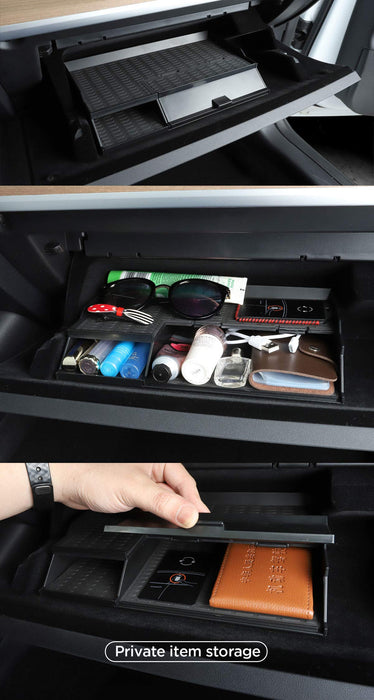 Glovebox Box Storage | Tesla Model 3/Y - S3XY Models