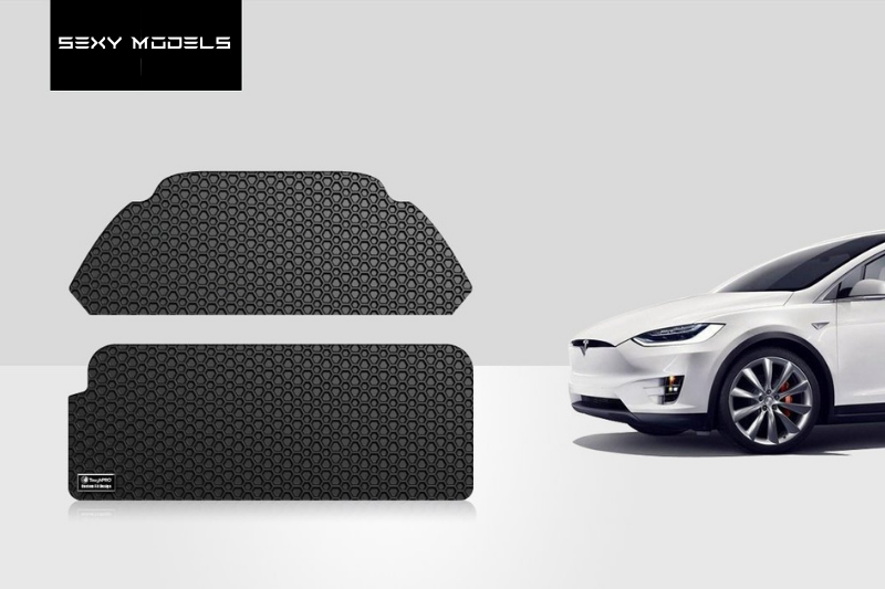 Frunk Mat Accessories + Trunk Mat Accessories | Tesla Model X (6 or 7 Seater) 2017- 2021