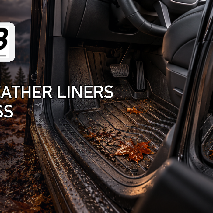 EV Bandit guide to lower-cost all-weather floor liners for Tesla interiors