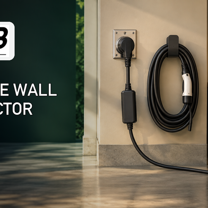 EV Bandit guide to home charging with a mobile connector and dryer outlet adapter