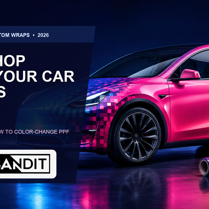 EV Bandit guide to Tesla Paint Shop custom wraps and the cost of real color-change film in 2026