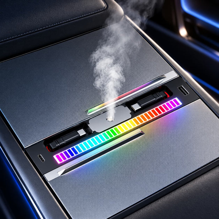 116W Smart Aroma RGB Center Console Hub for Tesla Model 3/Y/YL