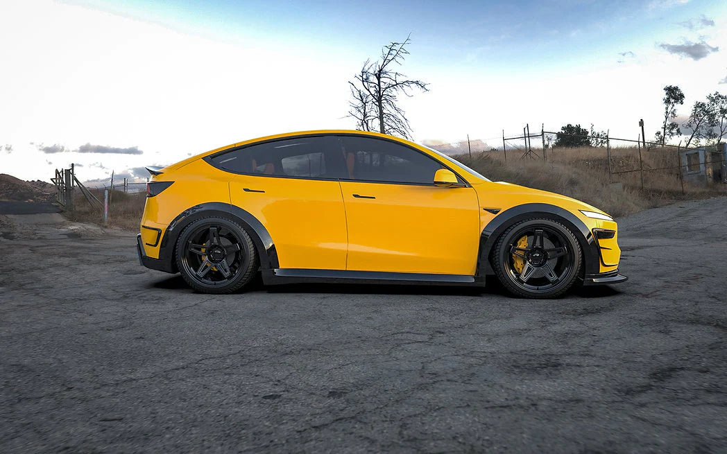 Waido x EV Bandit 21" Fully Forged Wheels for 2025-2026+ Tesla Model Y Juniper | Set of 4