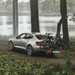 Thule Epos carrying bikes by a lake
