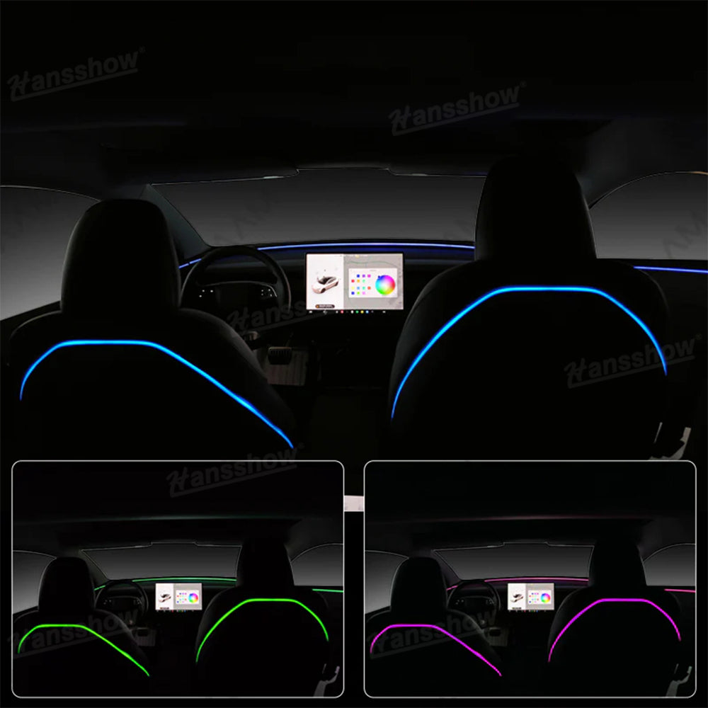 Tesla Model Y Juniper Backseat Ambient Light Seat Back Ambient Lighting ...