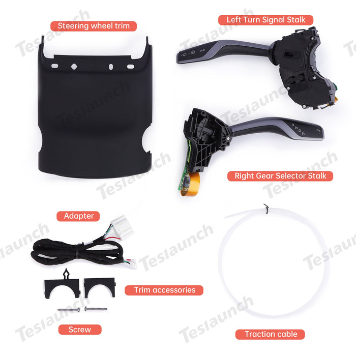Gear shift stalk kit for Tesla Model S