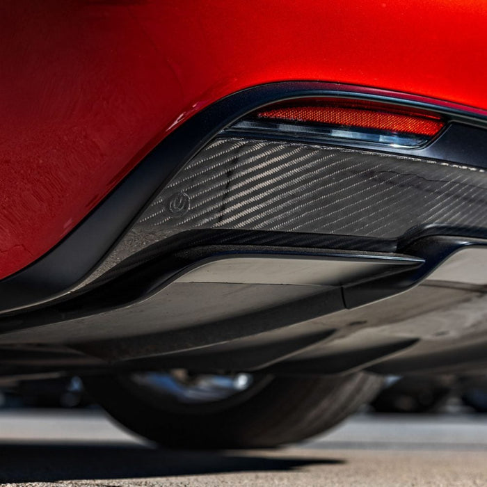 Tesla Model 3 (2024+) Carbon Fiber Rear Diffuser Trim