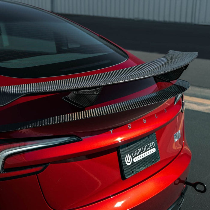 Tesla Model 3 (2024+) Ascension-R Carbon Fiber Rear Wing