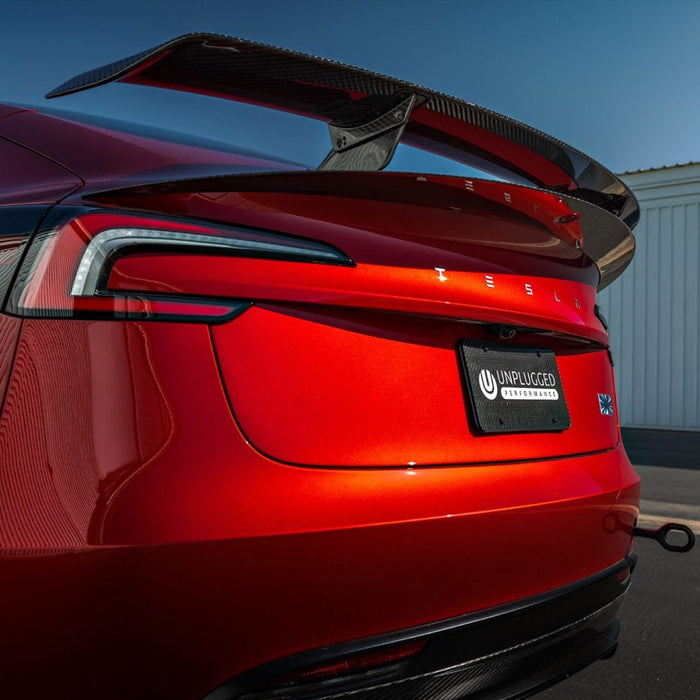 Tesla Model 3 (2024+) Ascension-R Carbon Fiber Rear Wing