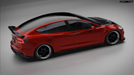 HACKER Full Body Kit on Tesla Model 3