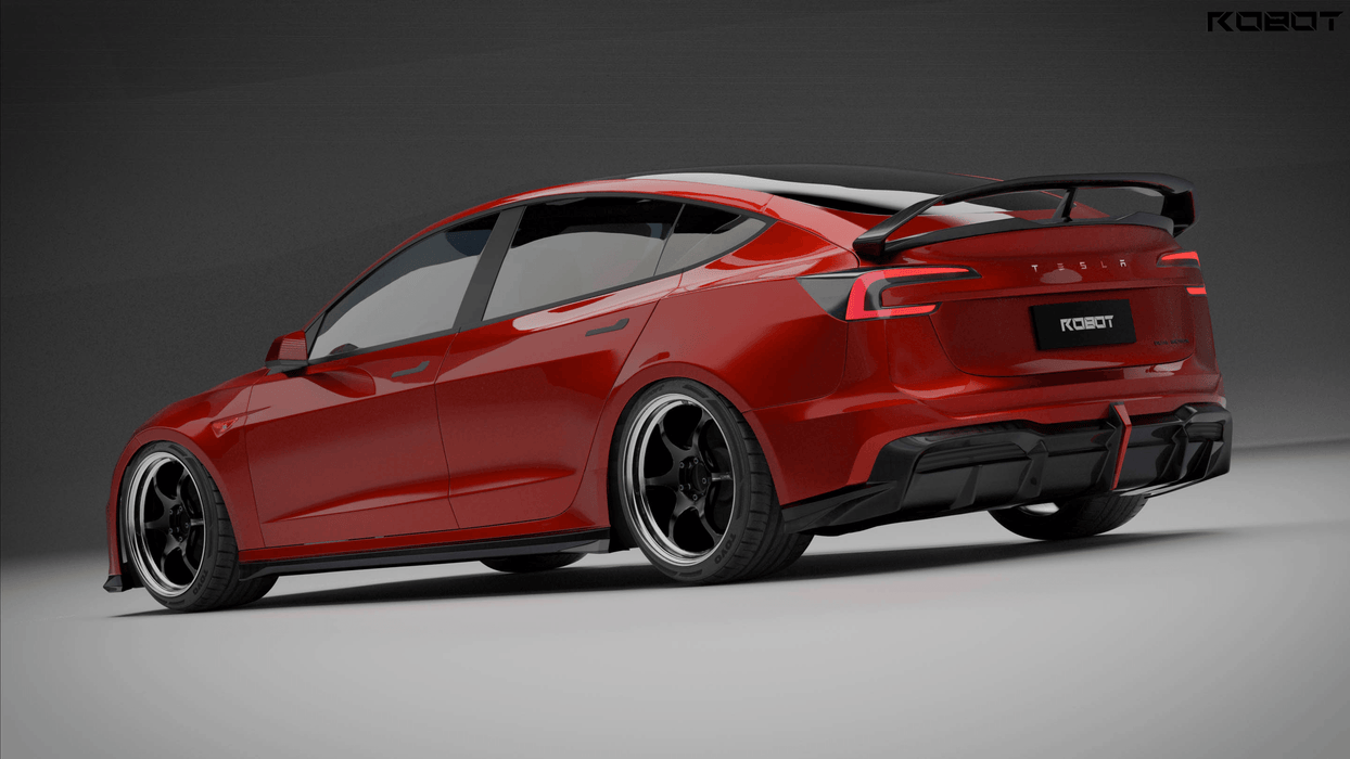 HACKER Full Body Kit on Tesla Model 3