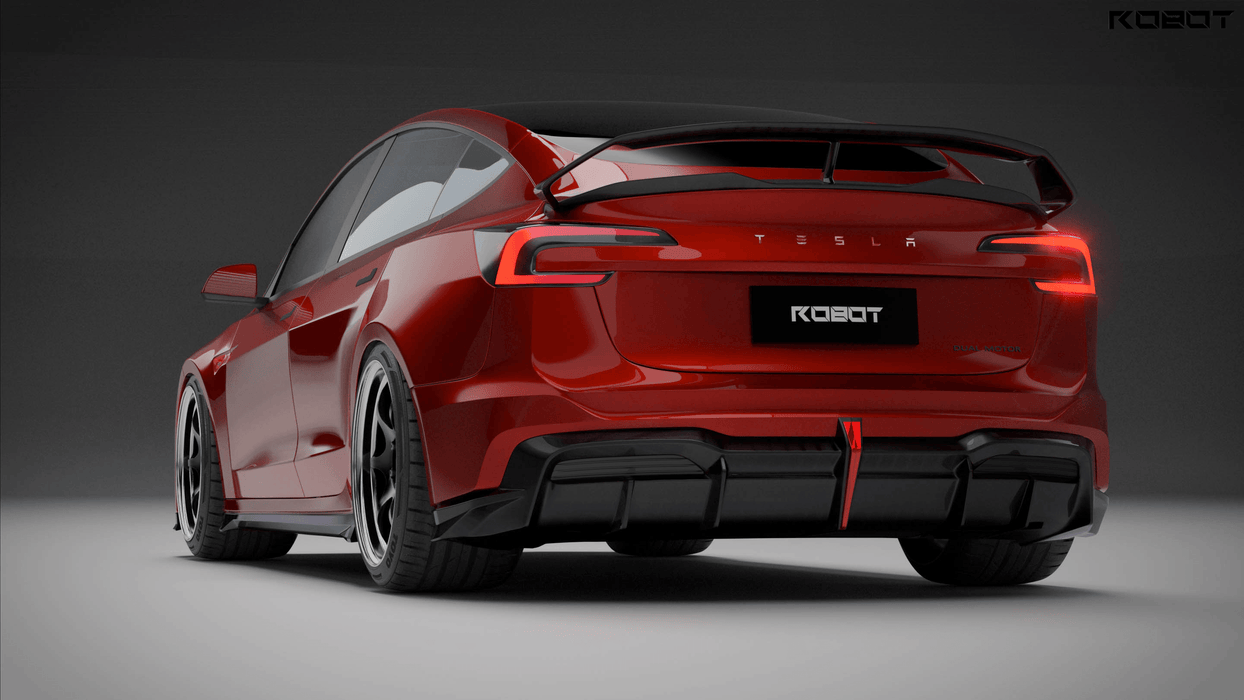 HACKER Full Body Kit on Tesla Model 3
