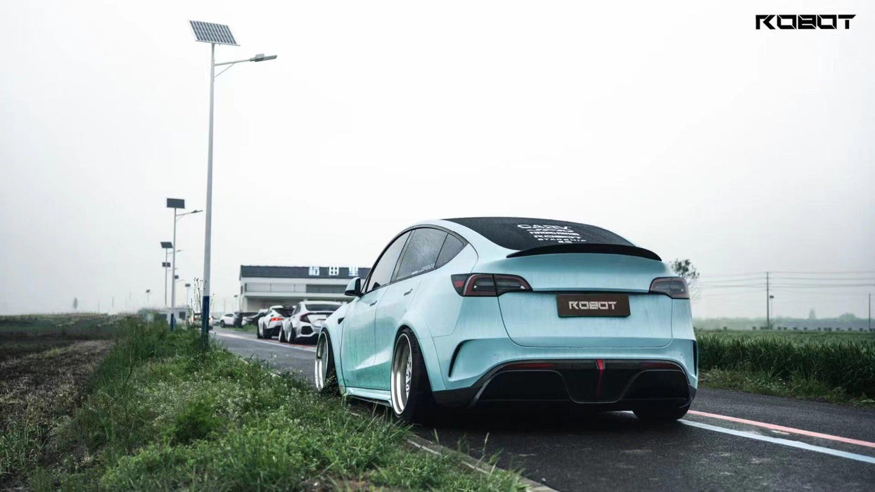 Robot Craftsman "STARSHIP" Rear Bumper & Diffuser for Tesla Model Y Performance AWD PP