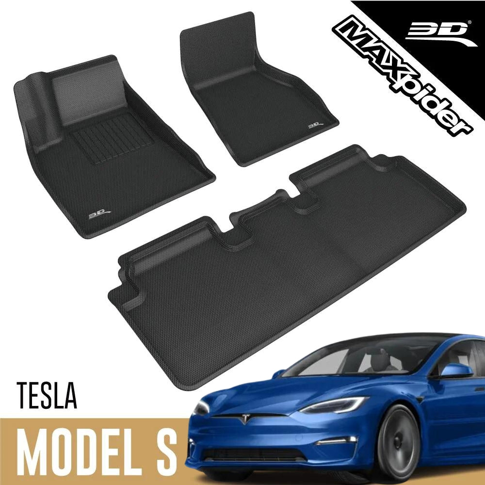 2021-2024 Tesla Model Y Front Under Seat Mat (5 or 7 Seater) - PRE-ORD