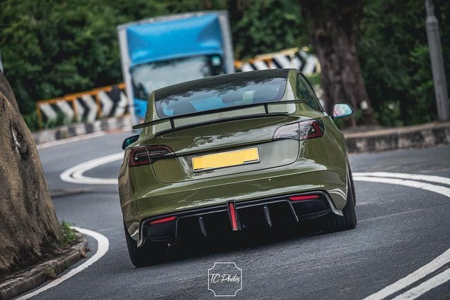 "Crypton" Rear Spoiler Wing For Tesla Model 3