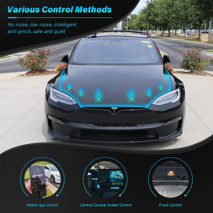 Tesla Model S Power Frunk Opener Kit | Hands-Free Electric Front Trunk Lift | Fits 2012-2026