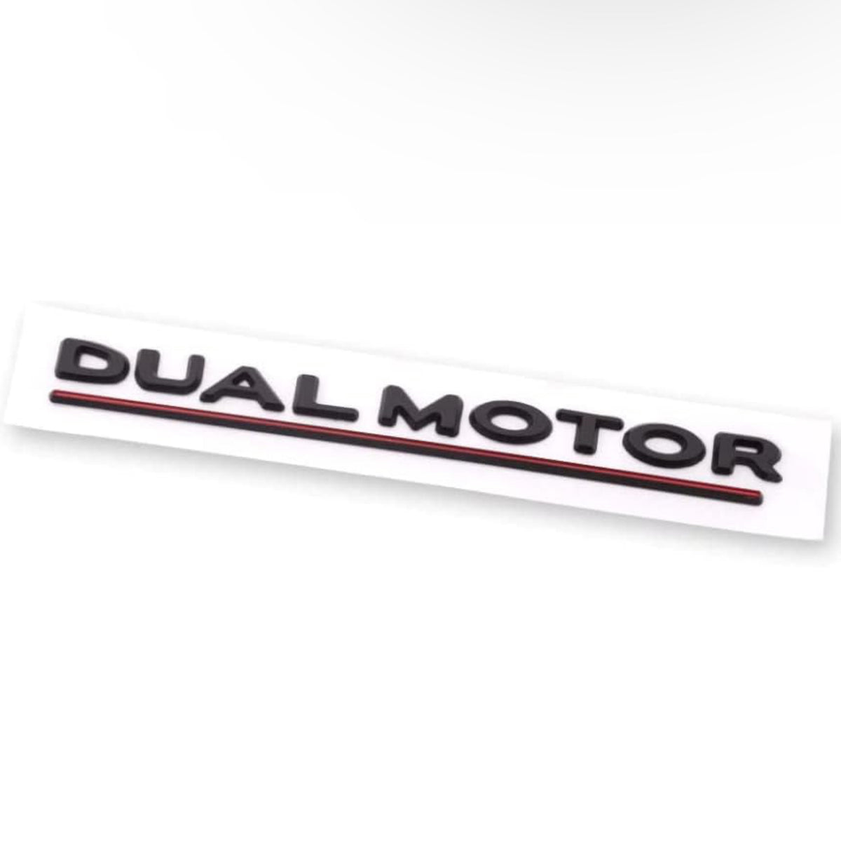 Tesla 3 Rear Monogram 'Dual Motor' Decal Rear Trunk Emblem | Tesla Model 3 (2017-2023) | EV ...