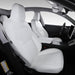 SUIYIO Custom Fit Nappa Leather Seat Covers for 2025-2026 Tesla Model Y Juniper 5-Seater