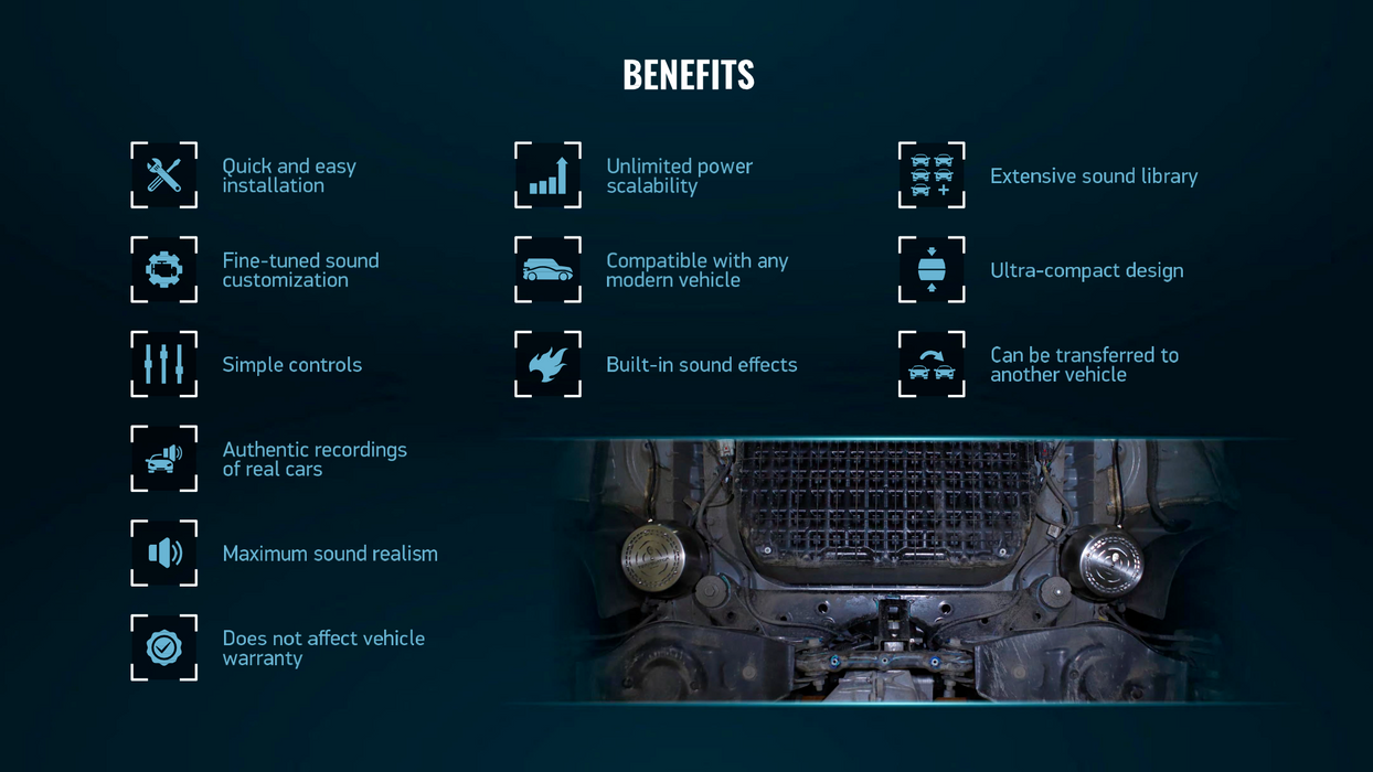 Terminator Active Exhaust System for Tesla | Universal Fit, App Controlled
