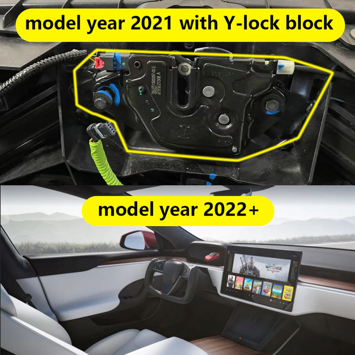 Tesla Model S Power Frunk Opener Kit | Hands-Free Electric Front Trunk Lift | Fits 2012-2026