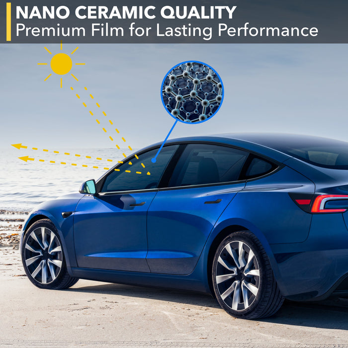 Nano Ceramic Windows Tint | Tesla Model 3 Highland 2024-2026
