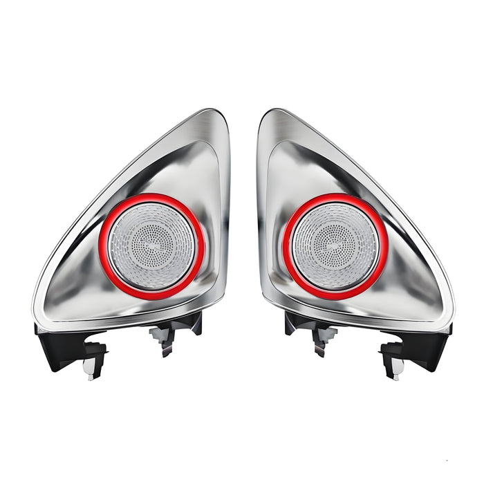 TESERY 4D Rotating LED Ambient Tweeter Speakers for Model Y Juniper / Model 3 Highland