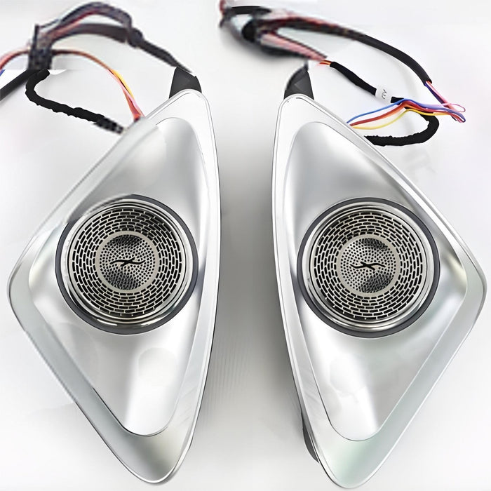 TESERY 4D Rotating LED Ambient Tweeter Speakers for Model Y Juniper / Model 3 Highland