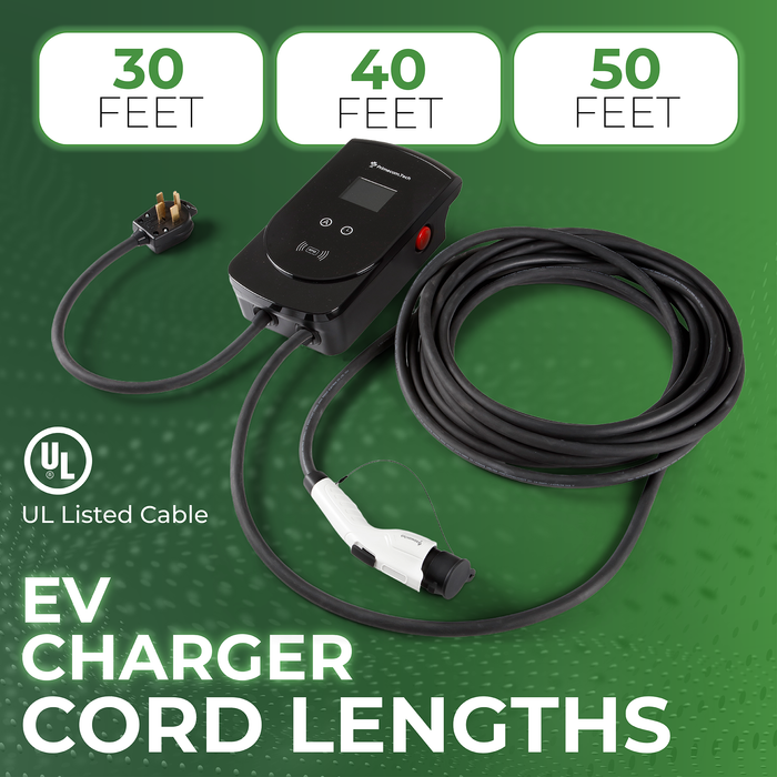 Primecom 50 Amp 12kW Level 2 Electric Vehicle (EV) Charger