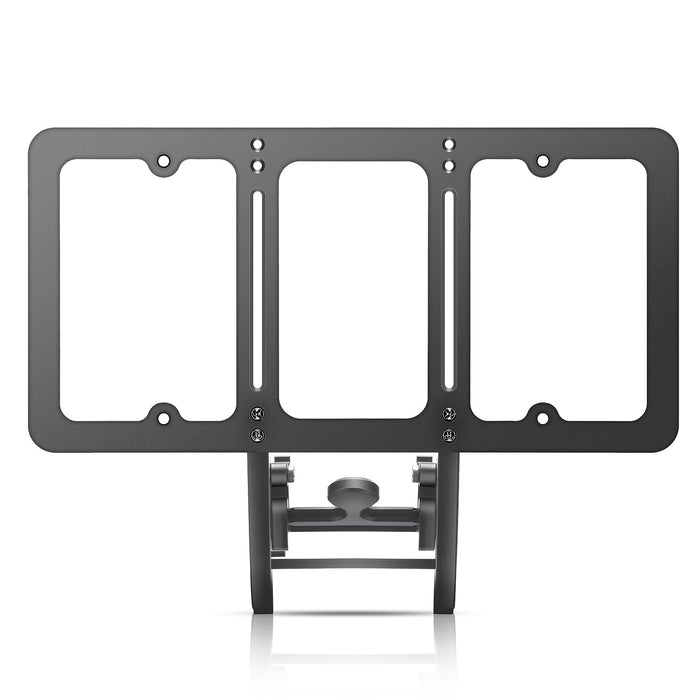 Tesla Model 3 Highland 2024 Lockable Front License Plate Holder - Height-Adjustable, No-Drill, Anti-Theft