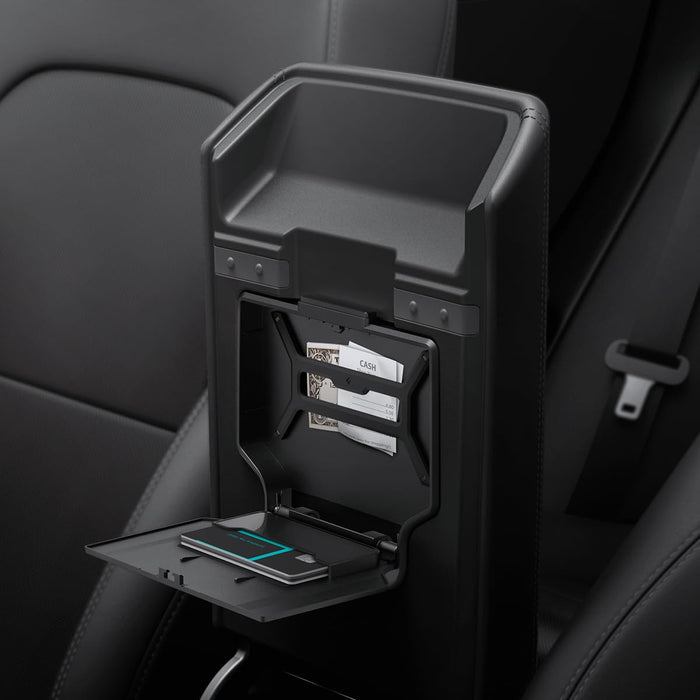 Center Console Organizer [Non-Slide] Carbon Edition for Tesla Model 3 Highland 2024-2025 Refresh