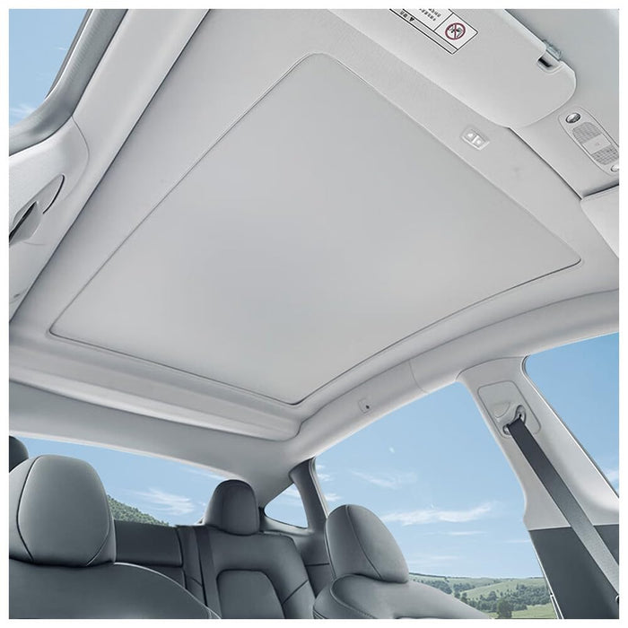 Motorized Retractable Sunshade Roof for Heat Insulation | Tesla Model Y 2020-2024