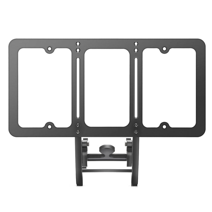 Enhanced Airflow License Plate Holder for Tesla Model Y (2020-2024), Adjustable Height & No-Drill Front Mount with Anti-Theft Protection – Sleek and Secure Gen2 Bracket