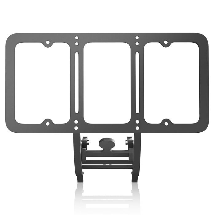 Tesla Model 3 Highland 2024 Lockable Front License Plate Holder - Height-Adjustable, No-Drill, Anti-Theft