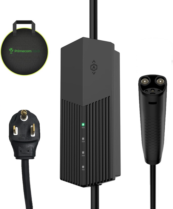 Level 2 Tesla NACS EV Charger with NEMA 6-50P plug