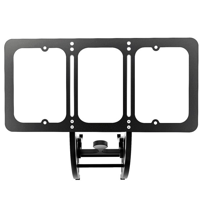 Tesla Model 3 Highland 2024 Lockable Front License Plate Holder - Height-Adjustable, No-Drill, Anti-Theft