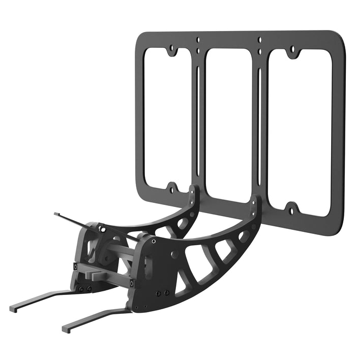 Tesla Model 3 Highland 2024 Lockable Front License Plate Holder - Height-Adjustable, No-Drill, Anti-Theft