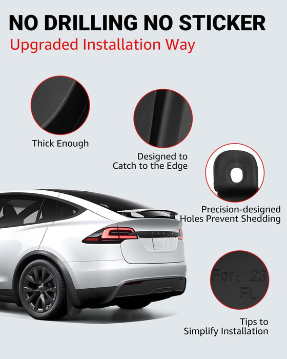 Tesla Model 3 Highland 2024-2025 Mud Flaps - No Drilling, All-Weather Splash Guards (Set of 4)