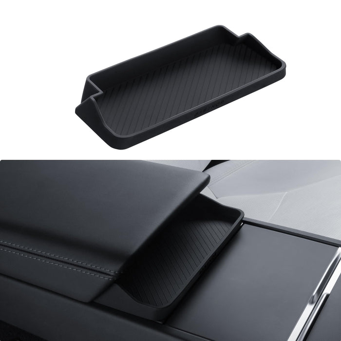 Tesla Model 3 Highland 2024-2025 Center Console Sunglasses & Key Card Holder - Silicone Armrest Storage