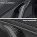 Carbon fiber look window switch panel cover for Tesla Model 3 and Model Y
