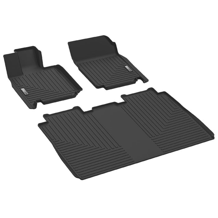 Tesla Cybertruck 2024 Floor Mats - TPE All-Weather Set for Front, Rear, Cargo, & Truck Bed