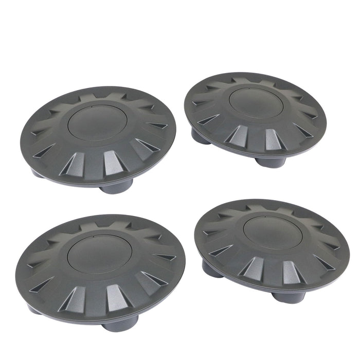 Tesla Model 3 Highland 2024 Wheel Hub Caps - Matte Black Center Covers, Set of 4