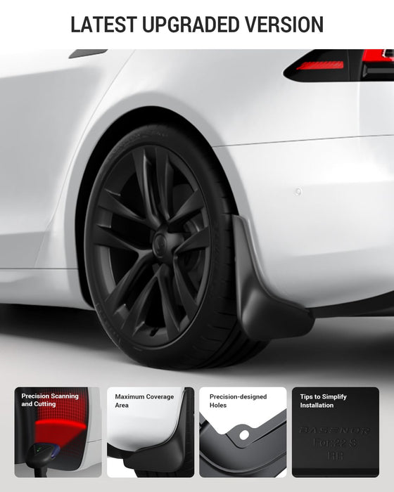 Tesla Model 3 Highland 2024-2025 Mud Flaps - No Drilling, All-Weather Splash Guards (Set of 4)