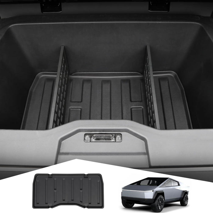 Tesla Cybertruck 2023-2025 Truck Bed Mat Set - Cargo Liner, Frunk Mat & Rear Sub Trunk Mat