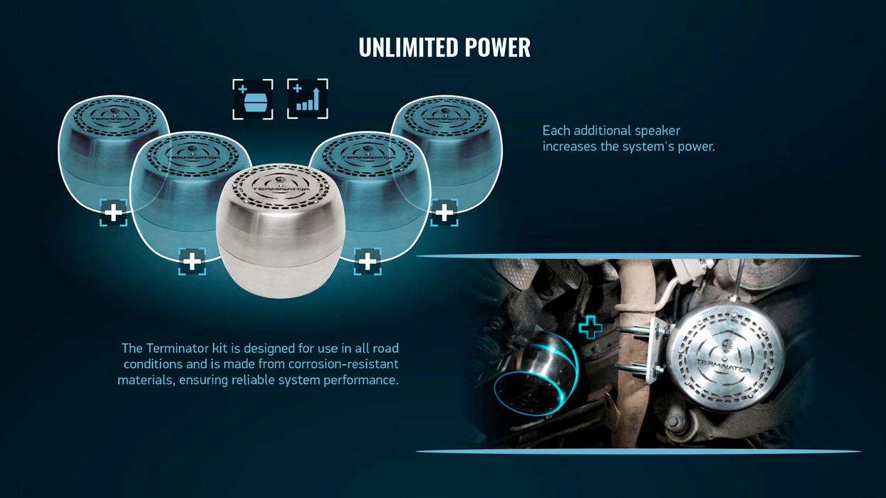 Terminator Active Exhaust System for Tesla | Universal Fit, App Controlled