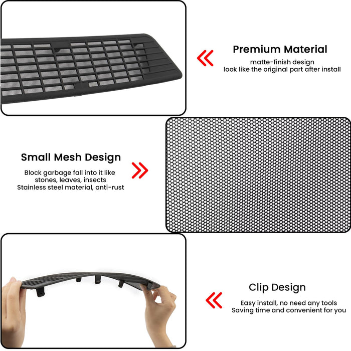 Tesla Model 3 Highland 2024-2025 Air Vent Cover - ABS Air Intake Grille Protection Accessory