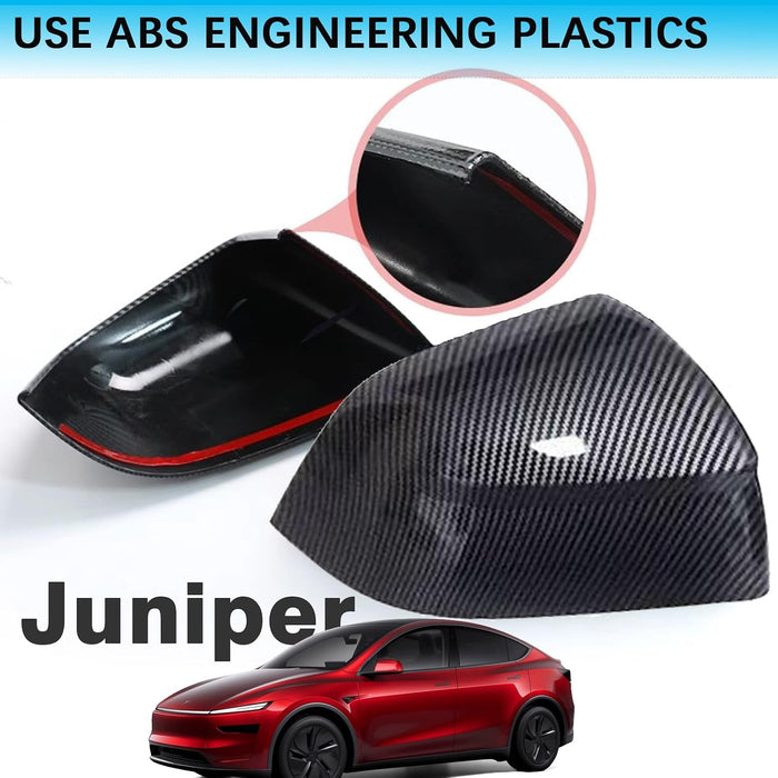 YHCDSEA Rearview Mirror Guard Cover for 2025-2026 Tesla Model Y Juniper