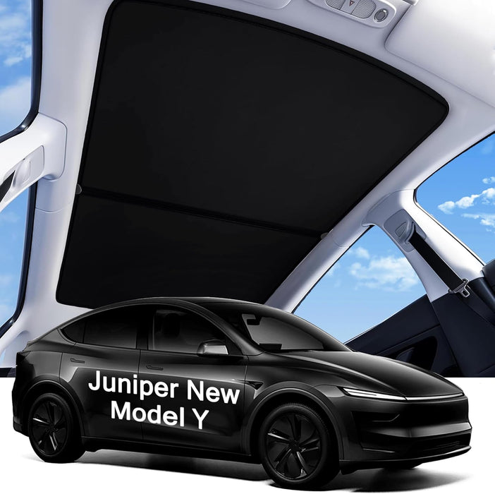 Graphene Glass Roof Sunshades (2 pcs) | Tesla Model Y Juniper (2025-2026)
